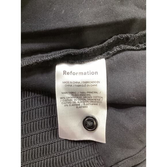 Reformation 'Ivy' Black Top Size 10 - Picture 5 of 5